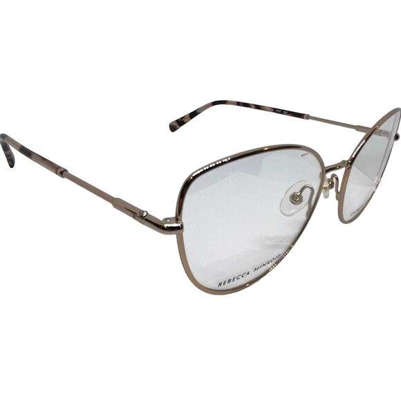 Rebecca Minkoff LILLY 5 Silver Havannah Women’s Eyeglasses - Full Rim 54-17-140 - Picture 3 of 6